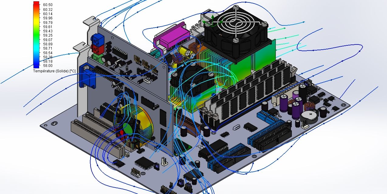 Simulation carte electronique